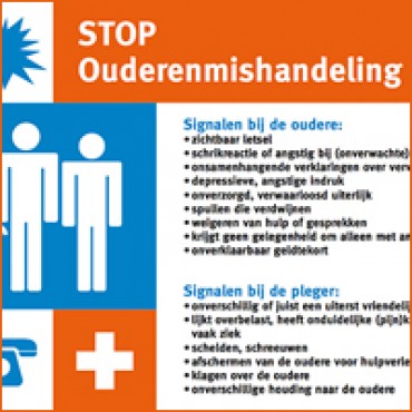 Bestrijding ouderenmishandeling hoog op agenda van de overheid