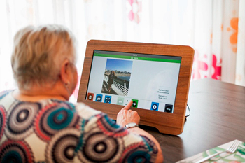 Compaan tablet voor bewoners