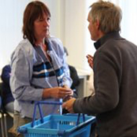 Rollenspel cursus dementievriendelijke supermarkt