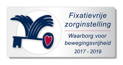 Waarborgzegel Fixatievrije Zorginstelling 2017-2019