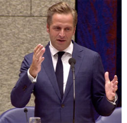 Minister Hugo de Jonge van VWS