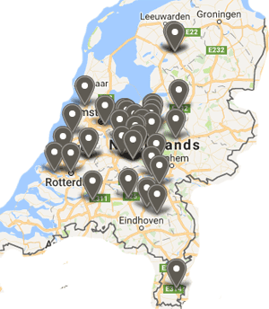 Overzicht dementievriendelijke gemeenten in Nederland