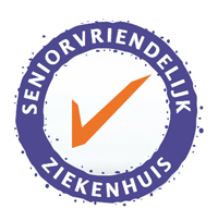 Logo seniorvriendelijk ziekenhuis