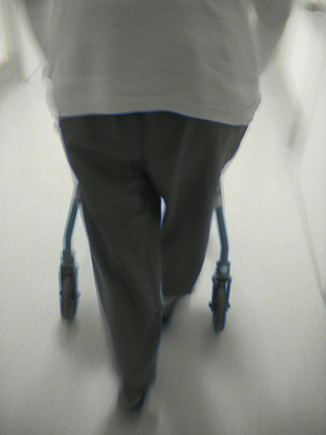 Lopen met rollator